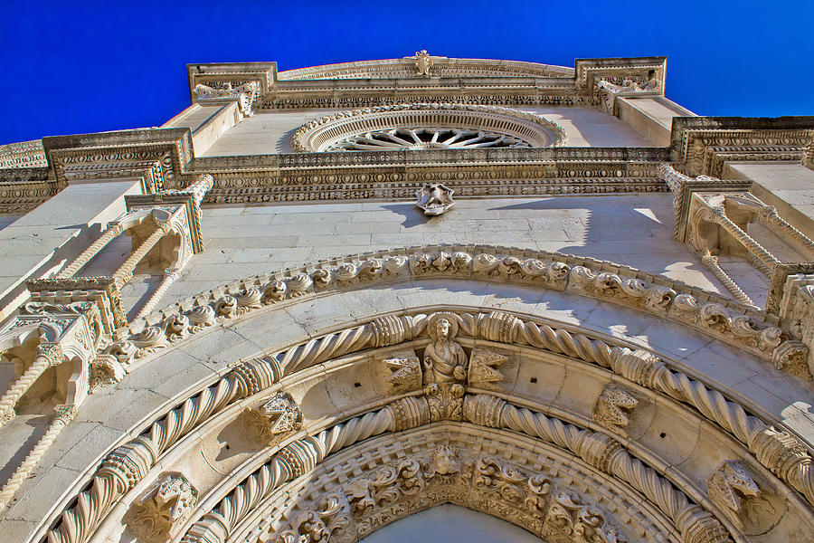 UNESCO cathedral of Saint James front facade Photograph by Brch Photography