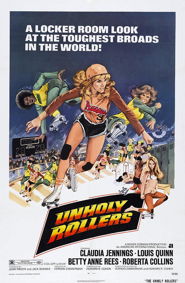 Unholy Rollers, Us Poster Art, Claudia Photograph by Everett