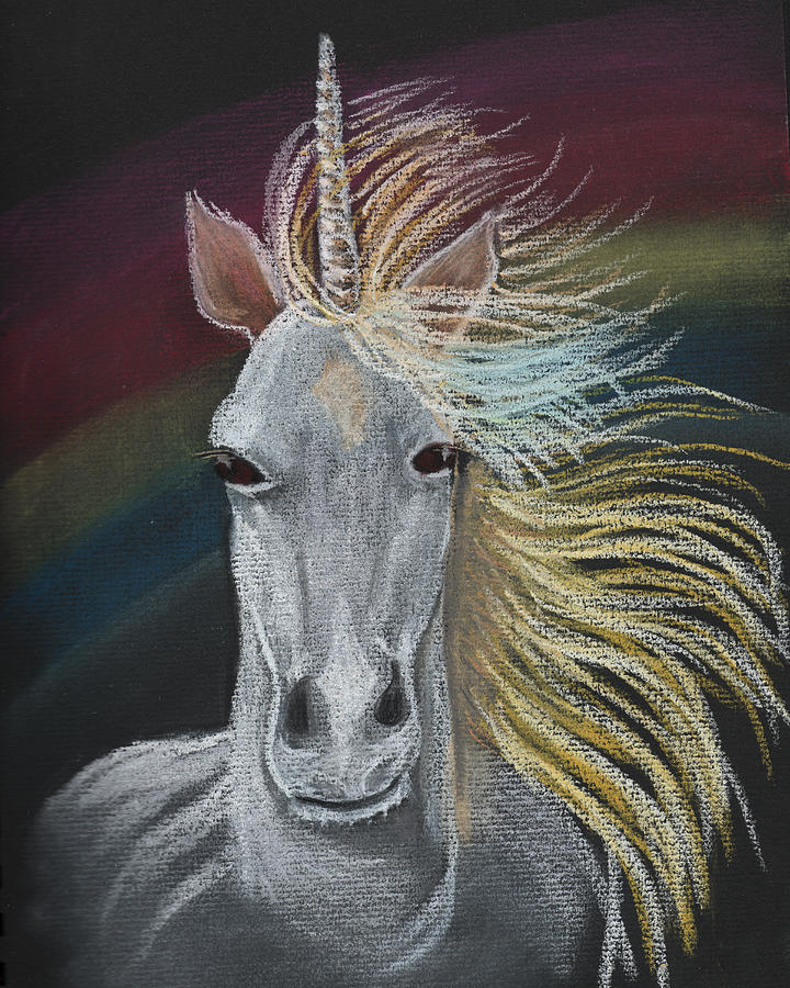 Unicorn Painting by Dorothy Riley