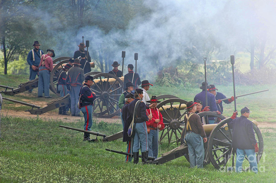 Union Artillery Battery Photograph by Tommy Anderson