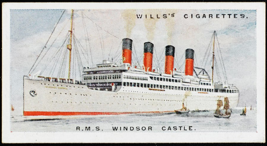 Union Castle Liner On The South Africa Drawing by Mary Evans Picture ...