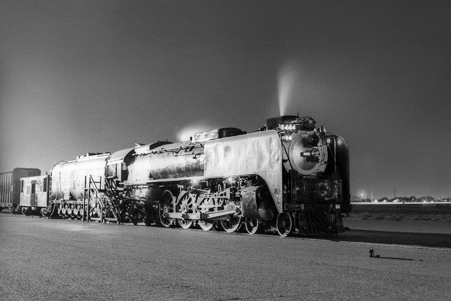 Train Photograph - Union Pacific C 8444 by Henri Bersoux