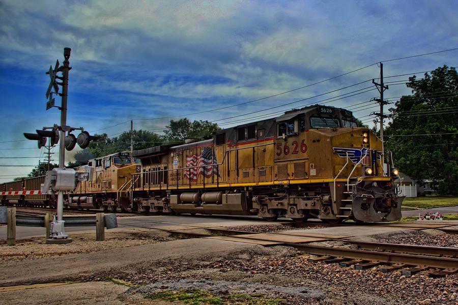 Union Pacific Coal Train Photograph by Tim McCullough
