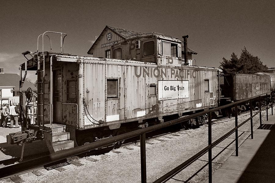 Union Pacific Rail Car Photograph by Ricardo J Ruiz de Porras