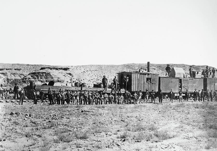 Union Pacific Railroad, 1868 Photograph by Granger