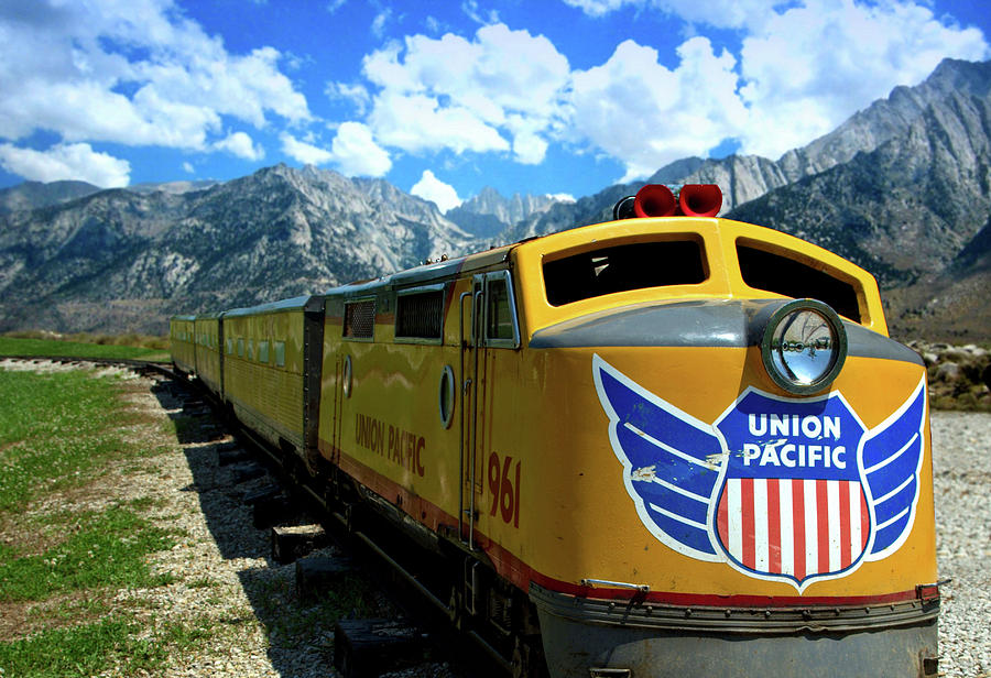 Union Pacific Railroad Miniature Passenger Train Photograph by Tim McCullough