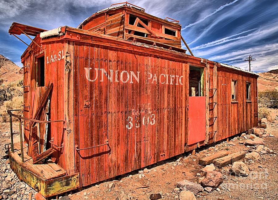 Union Pacific Rhyolite Photograph by Adam Jewell