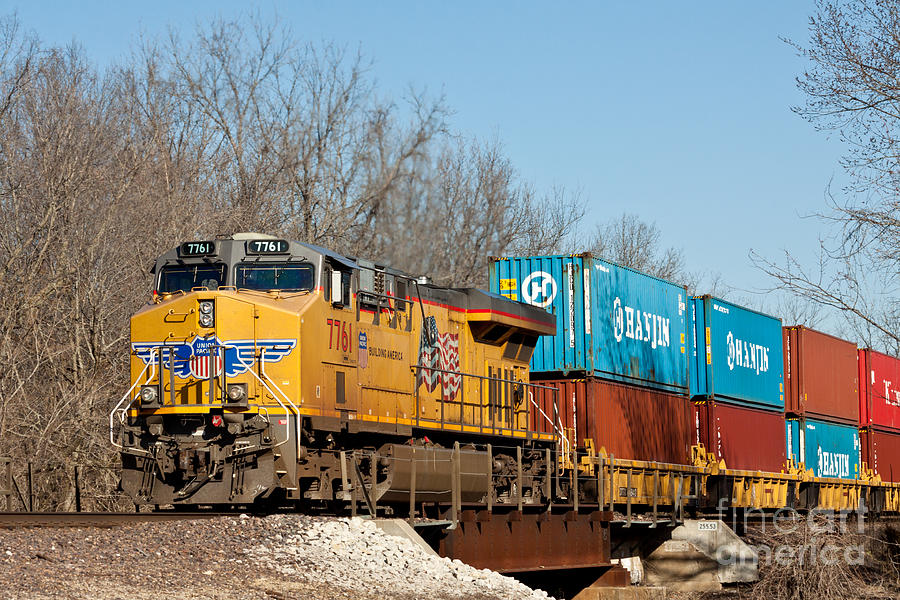 Union Pacific Train Photograph by Terri Morris