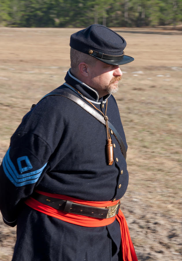 Union Soldier at Brooksville Raid Photograph by John Black