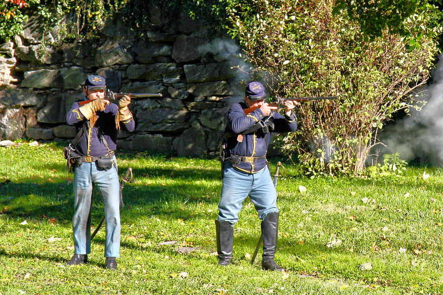 Union Soldiers Photograph by Mitch Cat