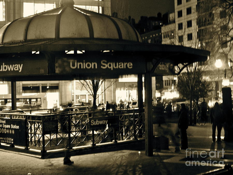 Union Square Station Photograph by Maritza Melendez