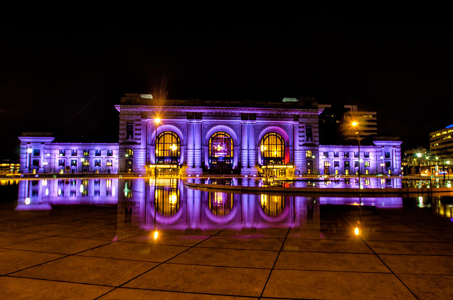 Union Station at night Photograph by Clay Swatzell - Fine Art America