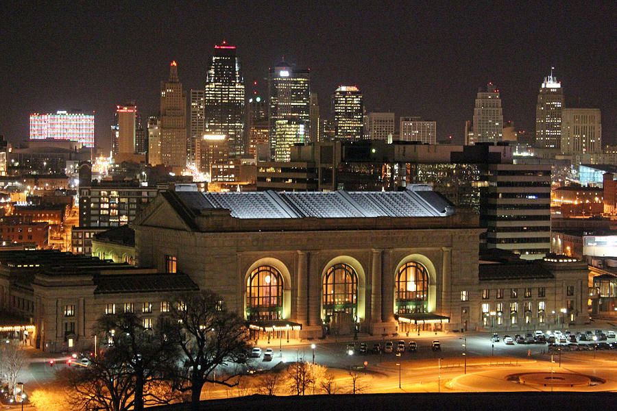 Union Station at Night Photograph by Lynn Sprowl