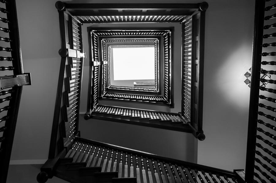Union Station Hotel Stairway Photograph by Glenn DiPaola