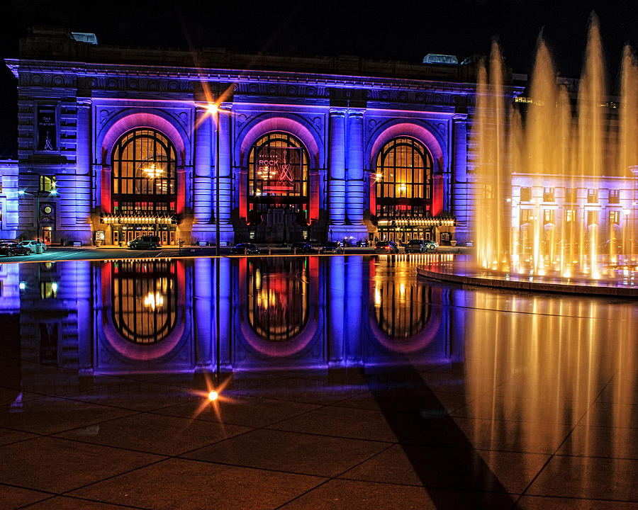 Union Station Reflection Photograph by Kevin Anderson