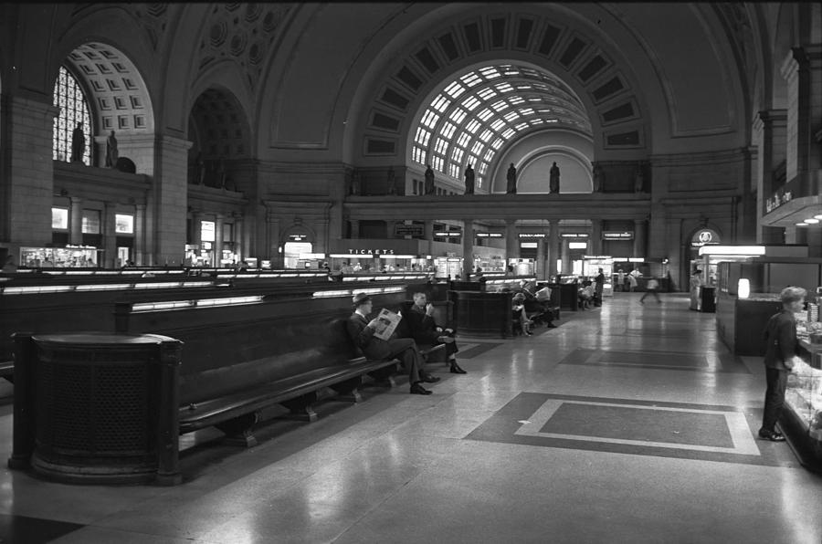 Union Station Photograph - Union Station Washington D.C. - 1963 by Mountain Dreams