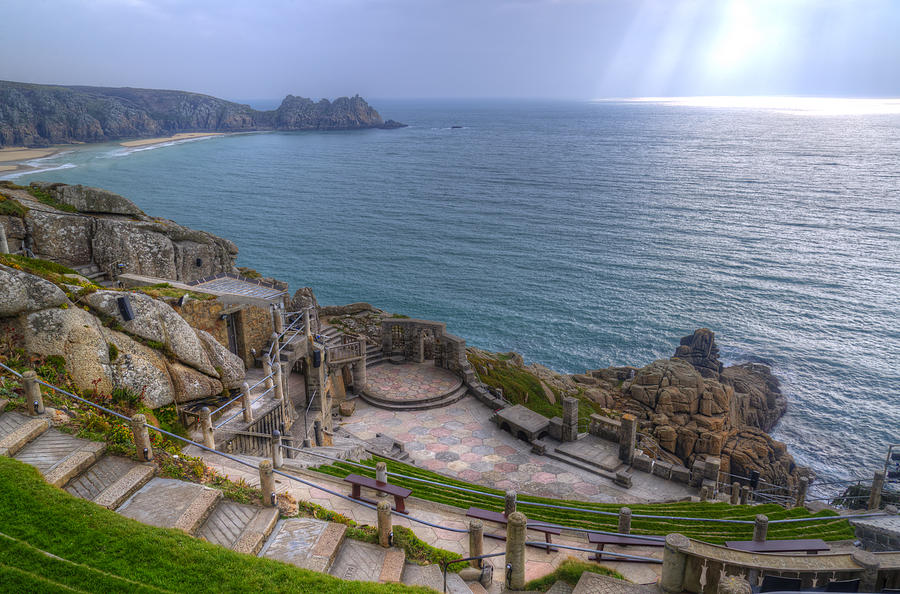 Nature Photograph - Unique Minack Theatre Cornwall England by Matthew Gibson