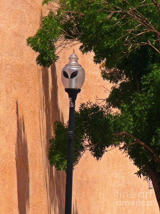 Unique Roswell Street Light Photograph by John Malone