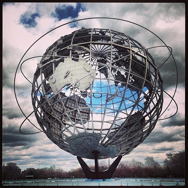 Globe Photograph - #unisphere #nyc #newyork #ny #queens by Craig Kempf