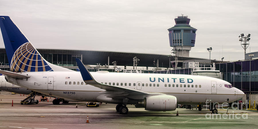 United Airlines Boeing 737 Photograph by David Oppenheimer