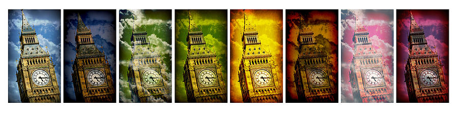 London Photograph - United Colors of Big Ben by Stephen Stookey