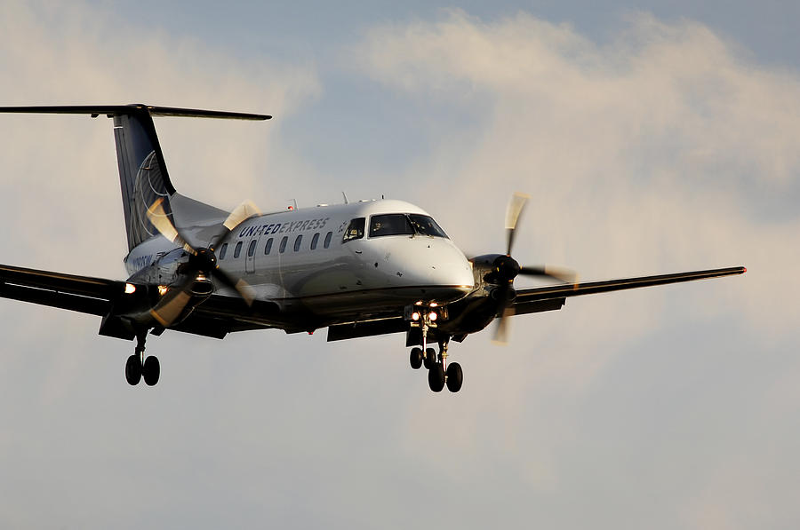 United Express Photograph by James David Phenicie
