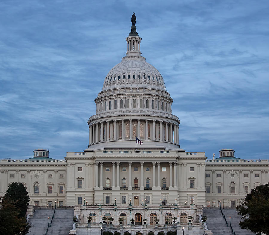 United States Capitol Building Photograph by Kim Hojnacki