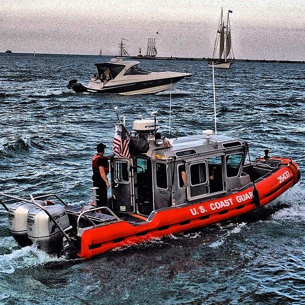 United States Coast Guard Chicago(hdr) Photograph by Art Rummery