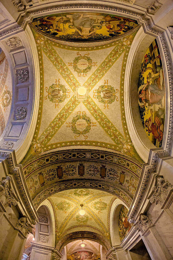 Architecture Photograph - United States Library Of Congress by Susan Candelario