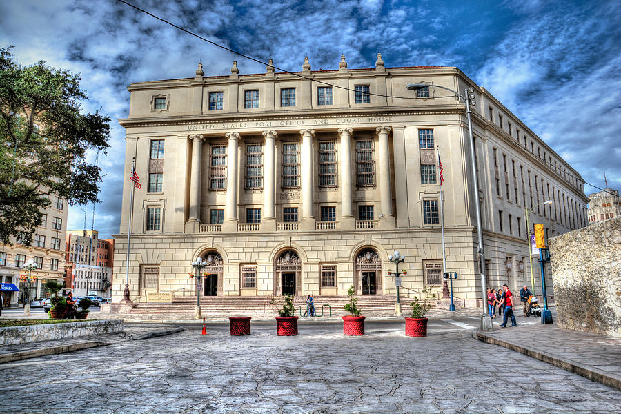United States Post Office and Courthouse Photograph by Savannah Gibbs