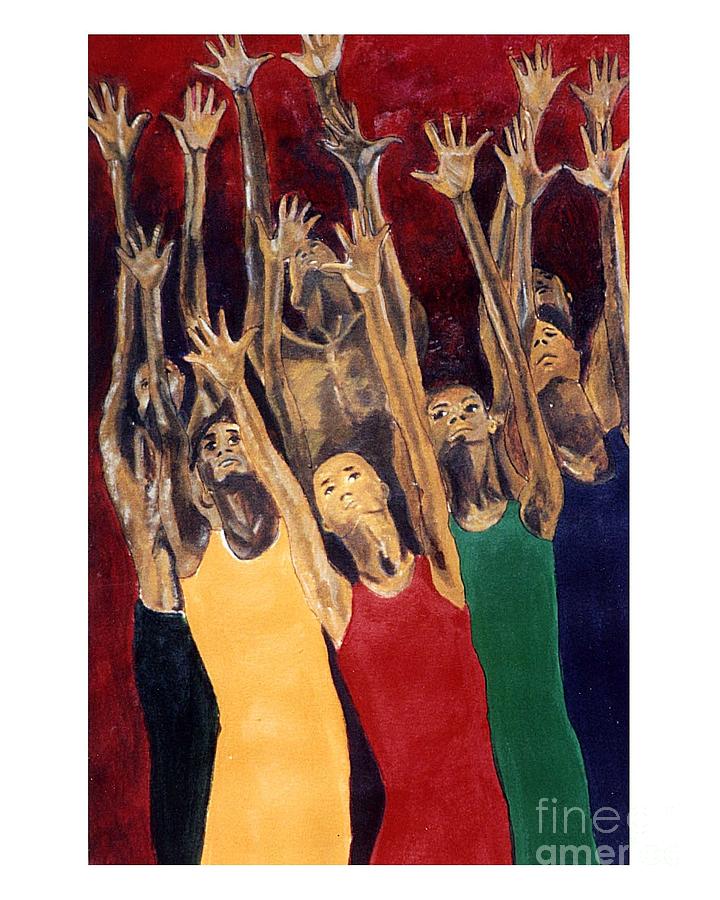 Praise Painting - Unity of Praise by JackieO Kelley Praise Painting - Unity of Praise by JackieO Kelley