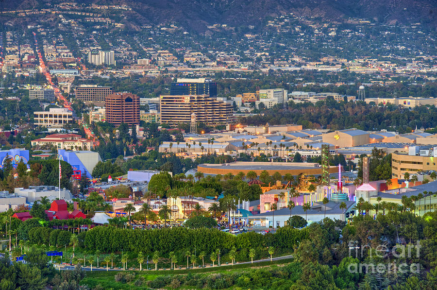 Universal City Warner Bros Studios  Photograph by David Zanzinger
