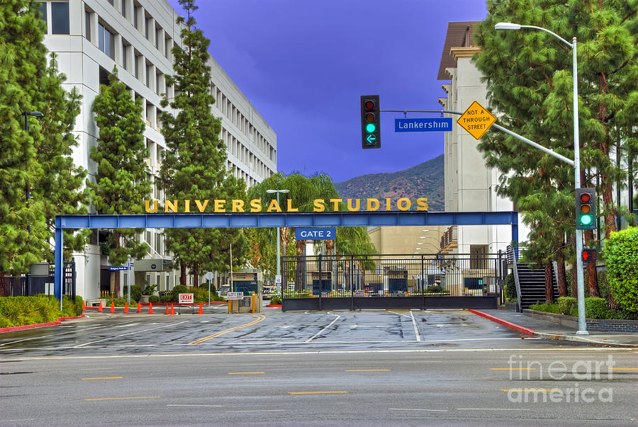 Universal Studios  Burbank CA Photograph by David Zanzinger
