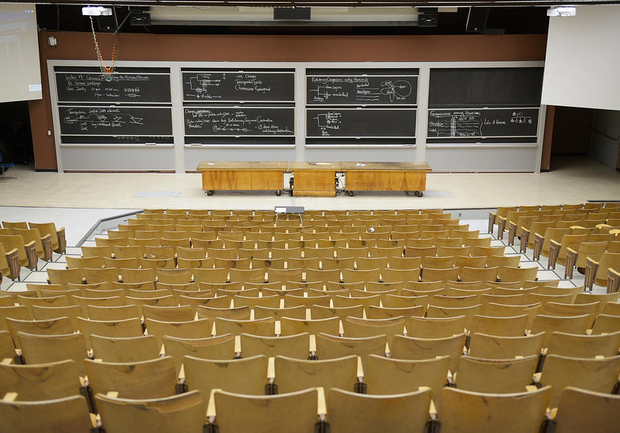 University Lecture Hall Photograph by Martin Shields