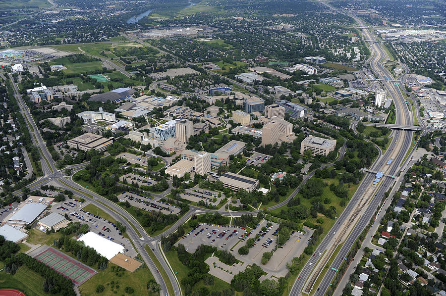 University Of Calgary, Calgary Photograph by Bernard Dupuis Fine Art America