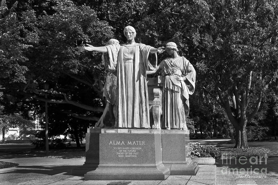 University Of Illinois Photograph - University of Illinois Alma Mater by University Icons