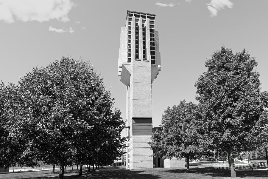 University Of Michigan Photograph - University of Michigan Lurie Bell Tower by University Icons