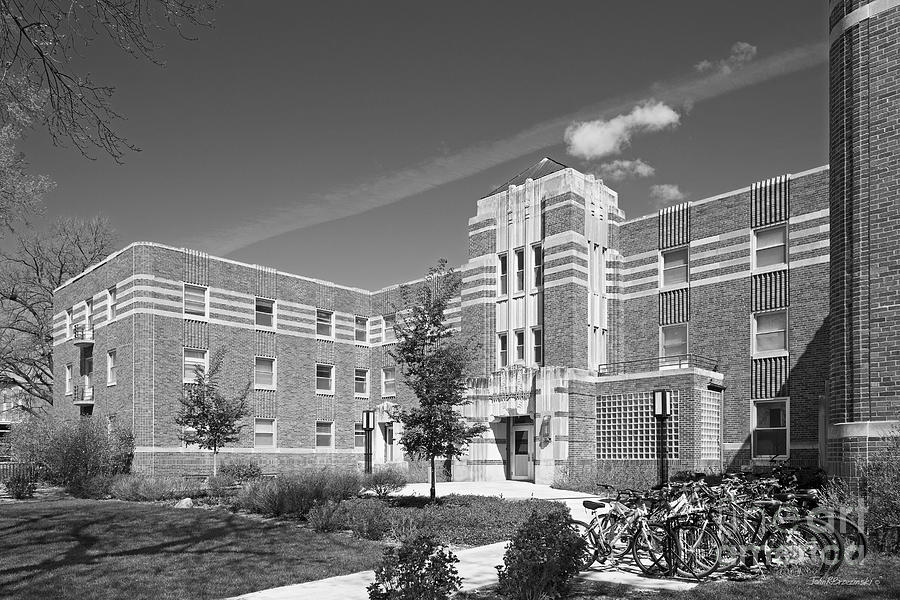 University of Nebraska Kearney Mens Hall Photograph by University Icons