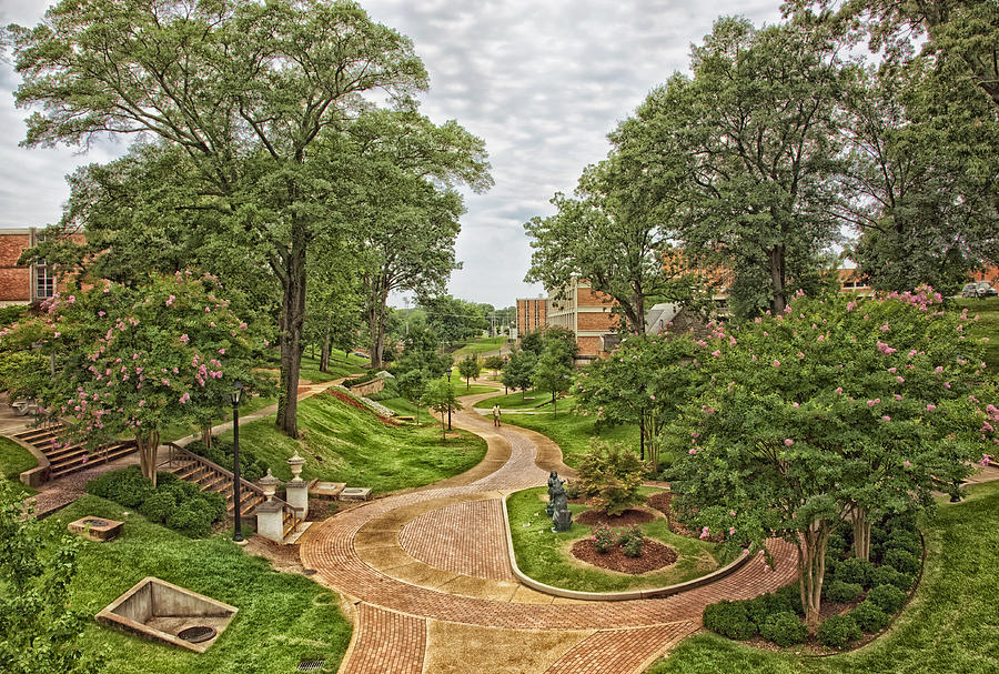 University Of North Alabama Photograph - University of North Alabama Campus by Mountain Dreams University Of North Alabama Photograph - University of North Alabama Campus by Mountain Dreams