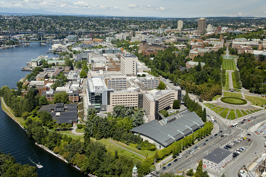 University Of Washington Medical Photograph by Andrew Buchanan/SLP ...