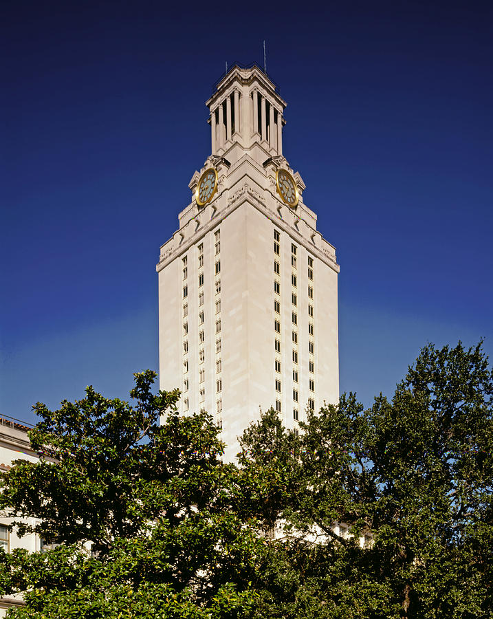 University Tower on the Campus of the University of Texas Photograph by Mountain Dreams