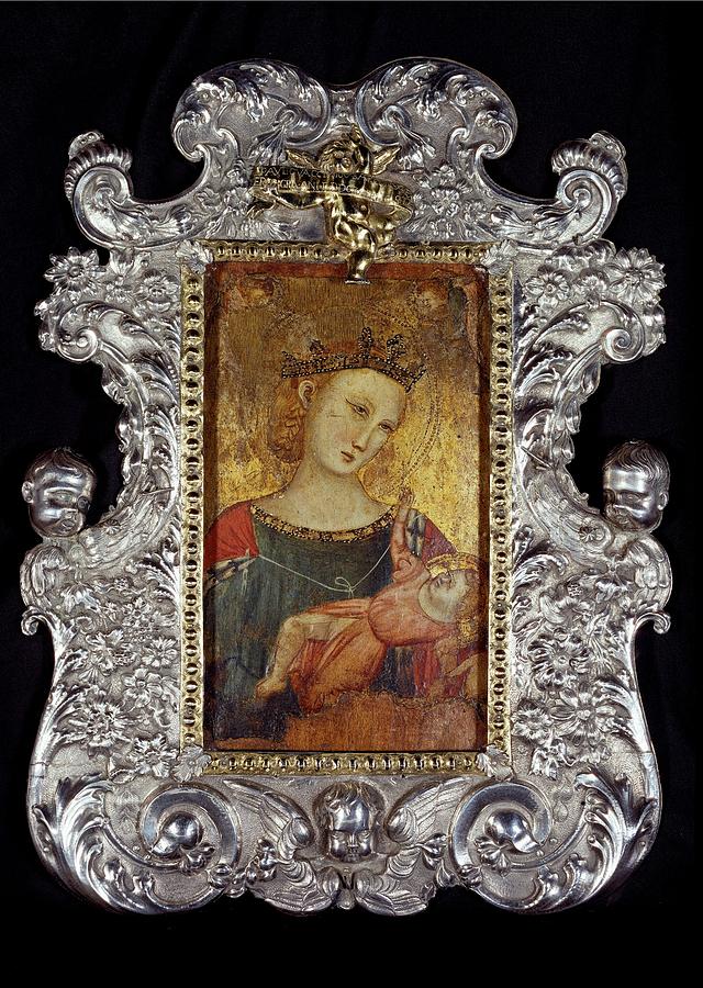 Unknown Artist, Madonna And Child, 14th Photograph by Everett