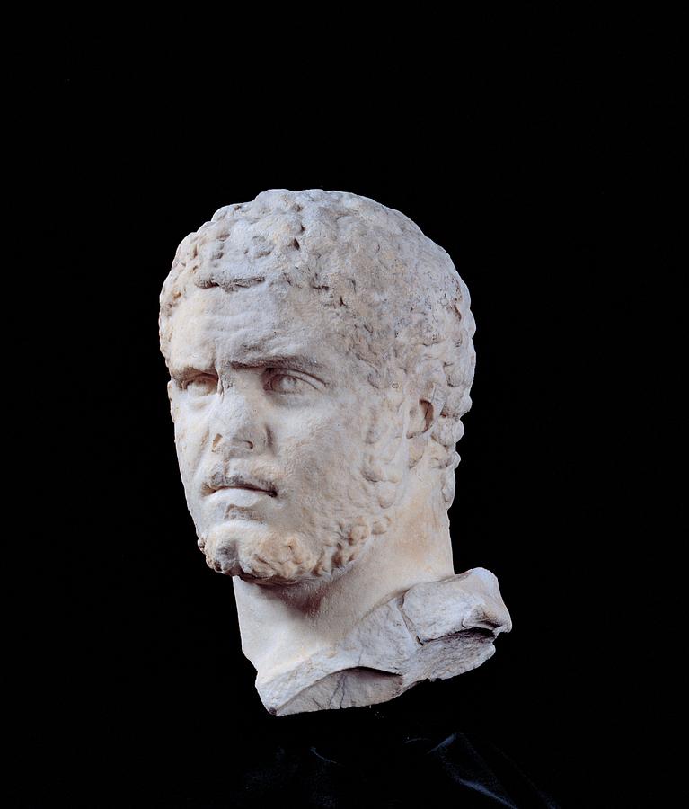 Unknown Artist, Portrait Of Caracalla Photograph by Everett