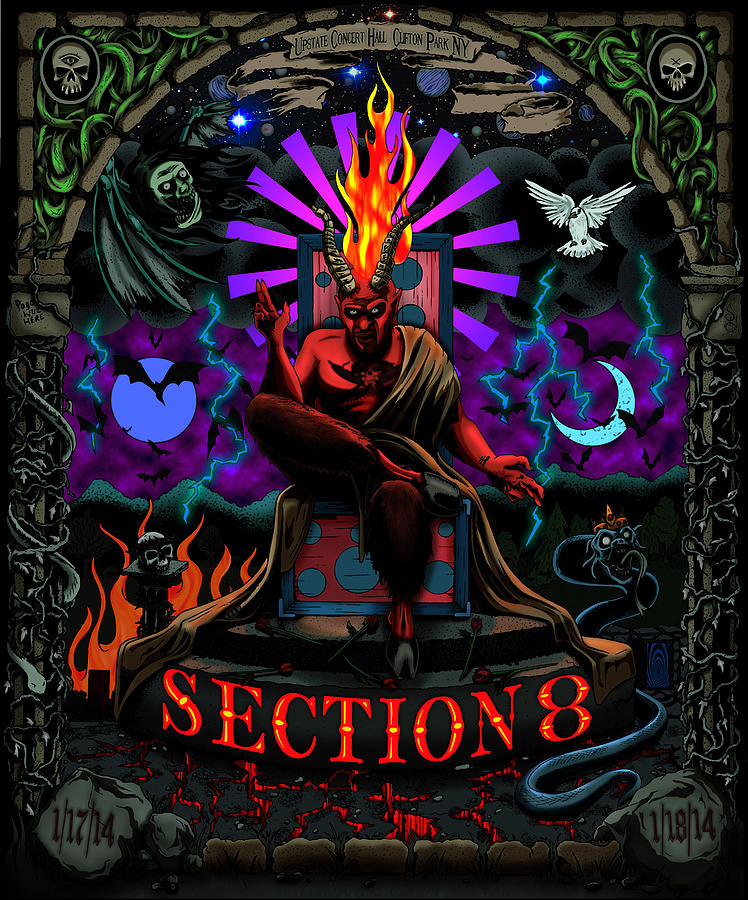 Music Digital Art - Unreleased Section 8 Poster by Steve Hartwell