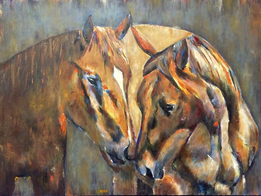 Unspoken Painting by Kathy Stiber