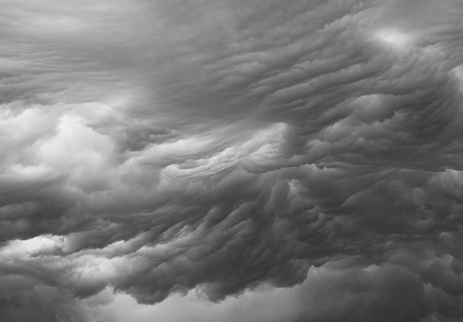 Untamed Textures of the Sky Photograph by J Laughlin