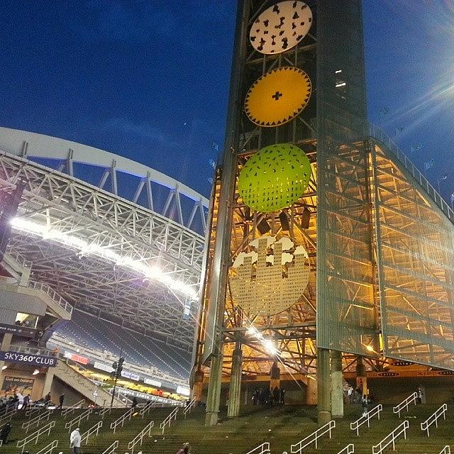 Seattle Photograph - Until Next Week.... #seahawks #seattle by Nathan  Brend