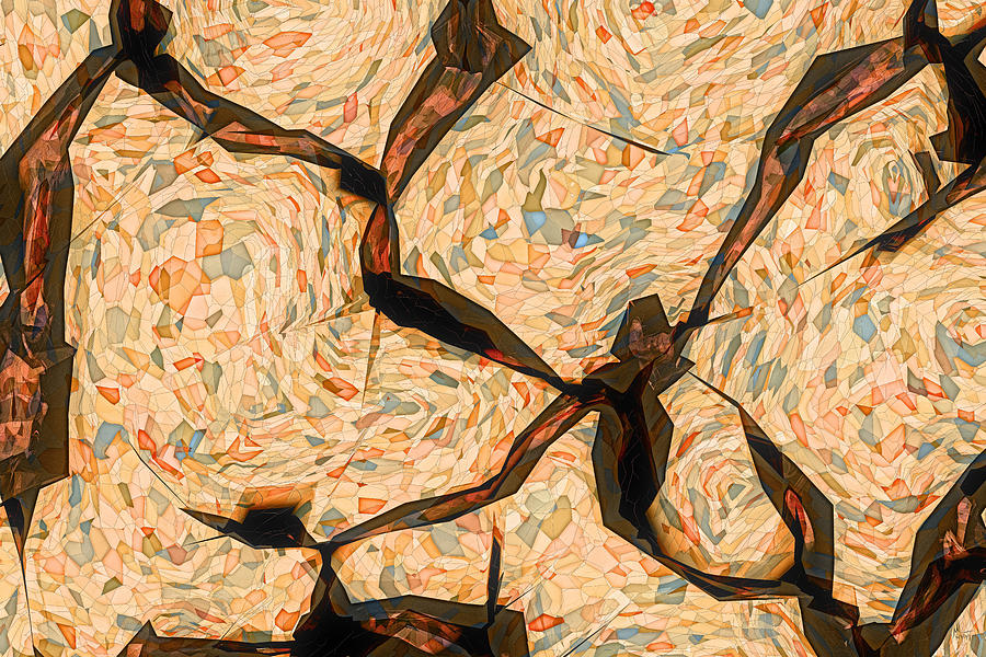 Cells Digital Art - Untitled 060914 by Matthew Lindley