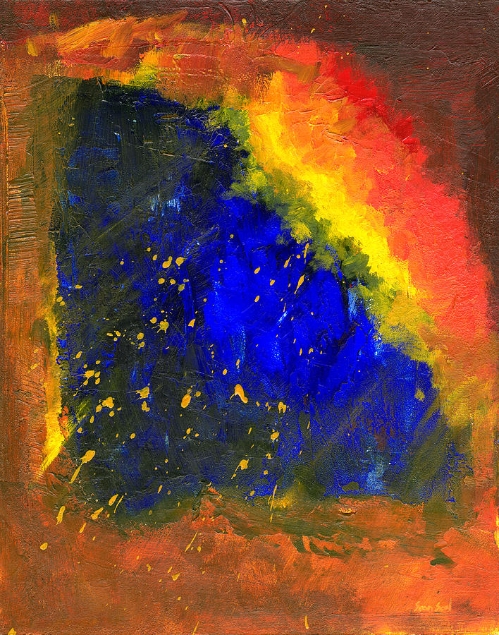 Untitled Abstract 8-1614 Painting