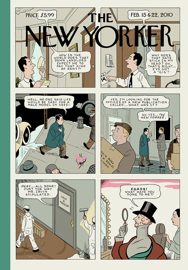 Adaptation Painting by Adrian Tomine